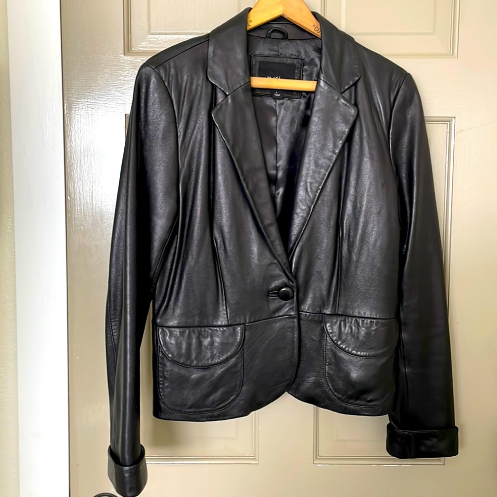 Mossimo Black Leather Jacket